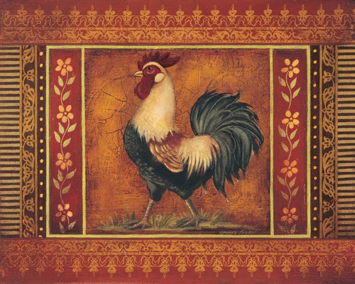Stampa su tela Poster Poloson Kimberly Gallo Mediterraneo III Paese francese Orizzontale